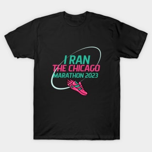 I Ran the Chicago Marathon 2023 T-Shirt